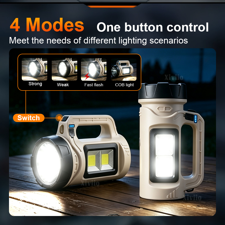 Antorcha LED de mano multiesce - Outdoor Adventure Trips reseña y precio