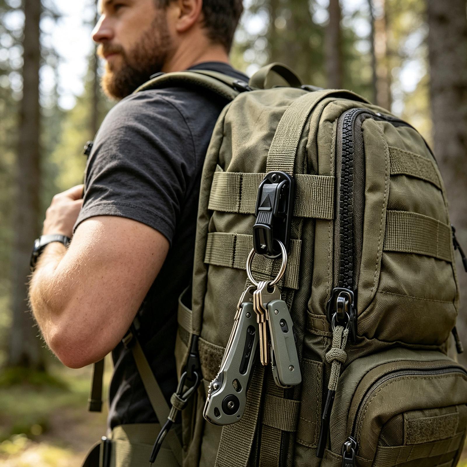 Clip para Cinturón con Mosquet - Outdoor Adventure Backpack reseña y precio