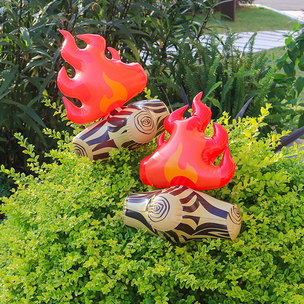 4 unidades de decoración infla - Outdoor Adventure Birthday Party reseña y precio