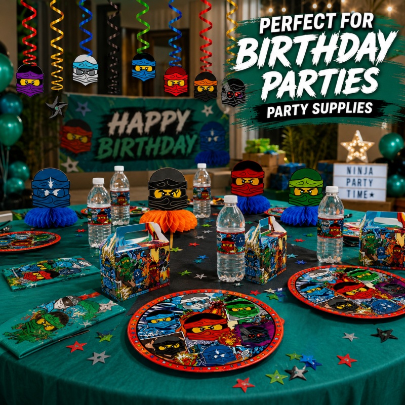 Set de Decoración para Fiesta  - Outdoor Adventure Birthday Party reseña y precio